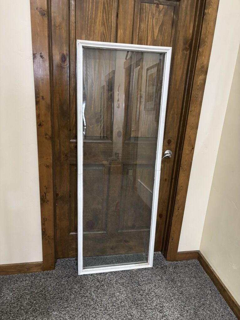 Full Lite Door Insert W/Glass