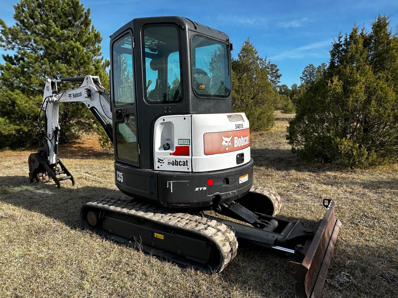 Bobcat E35 Mini Hydraulic Excavator with Hydraulic Thumb