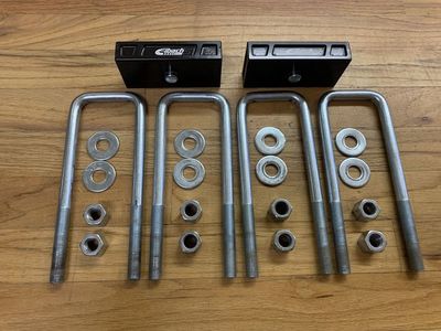 Eibach PRO-TRUCK 1" REAR LIFT BLOCKS TOYOTA Tacoma 2005 to 2015 Eibach LB81-82-007-01-02