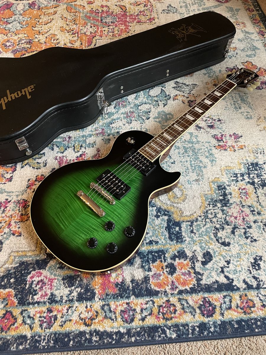 Slash Les Paul Anaconda Burst Flame Top