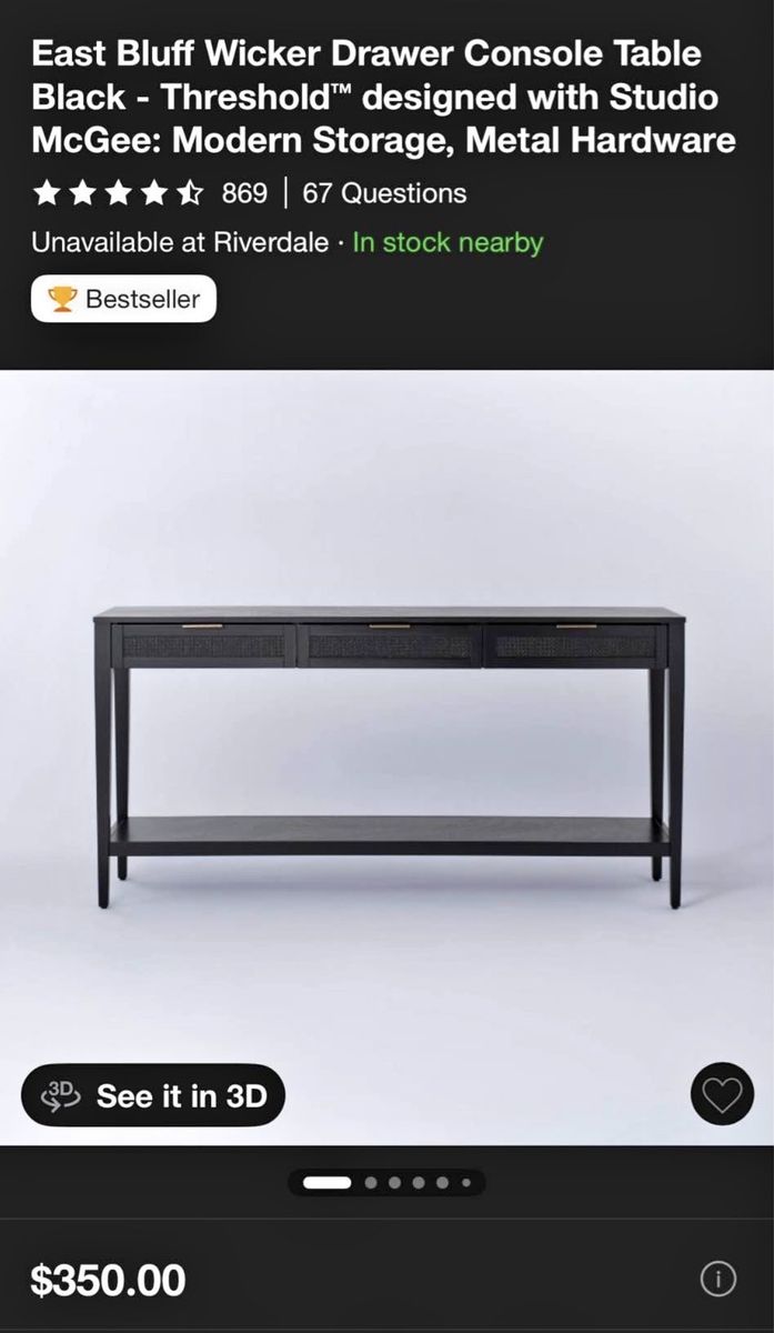 Entry table
