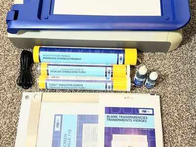 New Yudu Screen Printing Kit + Supplies