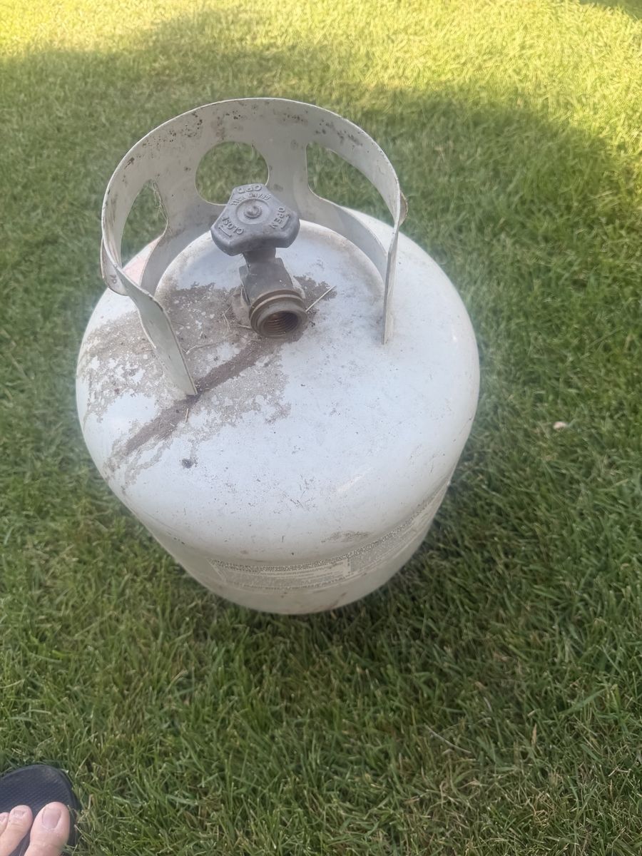 Propane Tank - Standard BBQ Grill Size, Empty, Used Condition