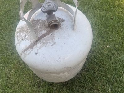 Propane Tank - Standard BBQ Grill Size, Empty, Used Condition