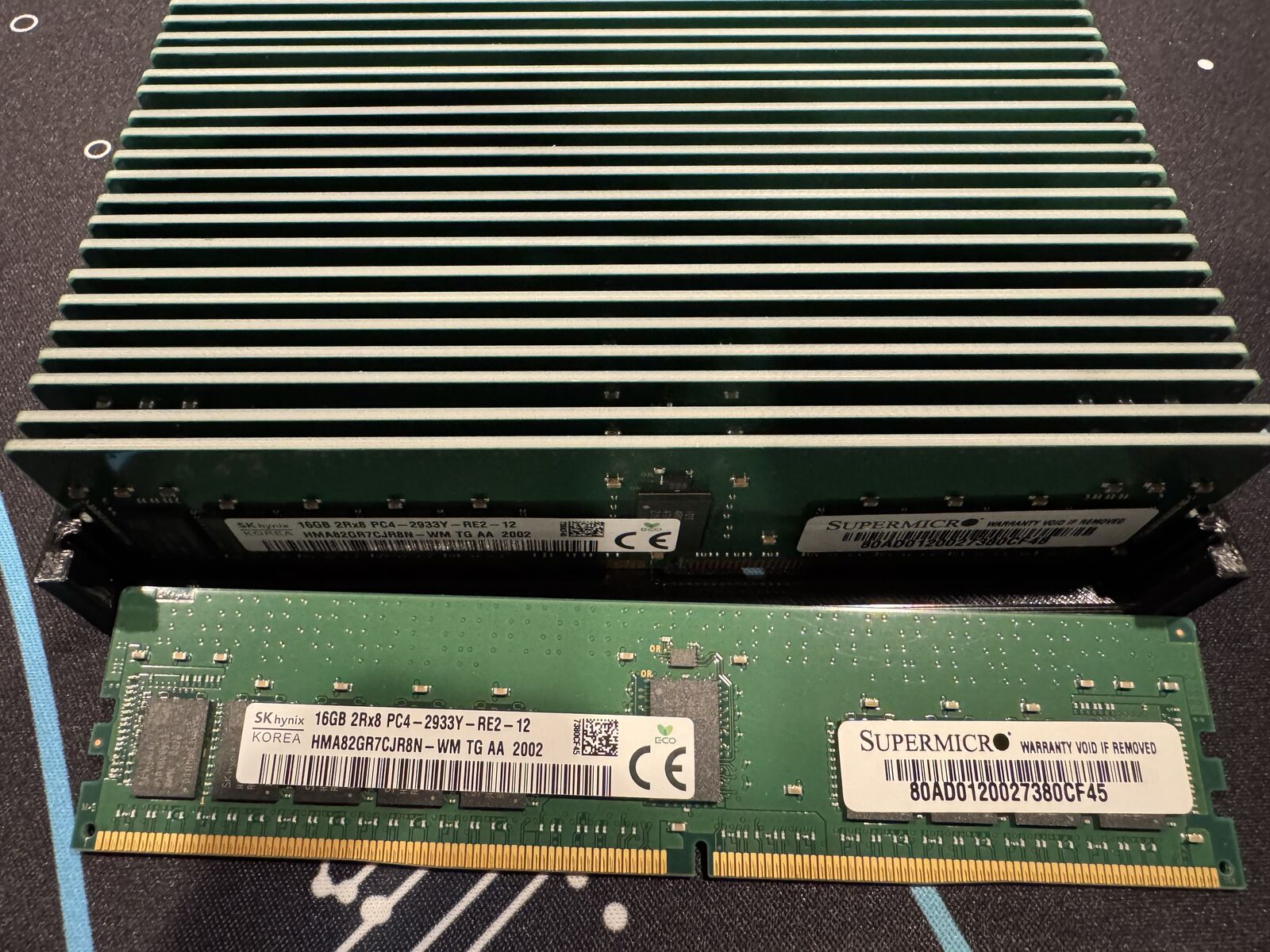 DDR4 ECC Server Memory 16GB 2Rx8 PC4-2933