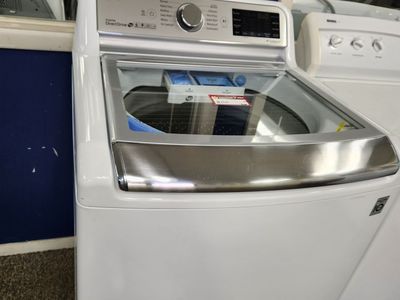 LG Inverter Direct Drive Top-Load Washer White Electric