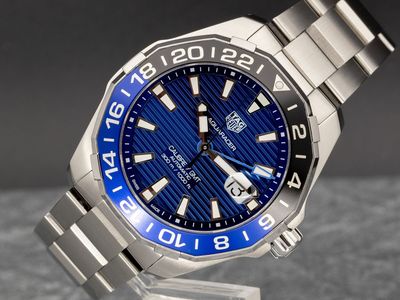 TAG Heuer Aquaracer 300M Calibre 7 GMT “Batman” Automatic – 43mm – Box – WAY201T.BA0927