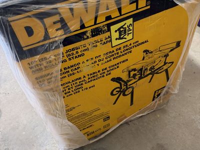 Dewalt table saw 7491 RS New in box
