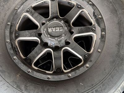Michelin Defender LTX 295/70R18 Tire with Gear Alloy Wheel - Load Range E set of 4