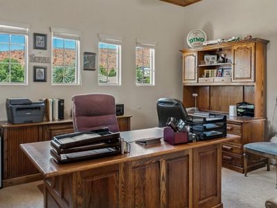 2 Solid Oak Wooden Executive Office Desk