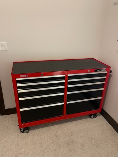Craftsman 52" rolling tool chest