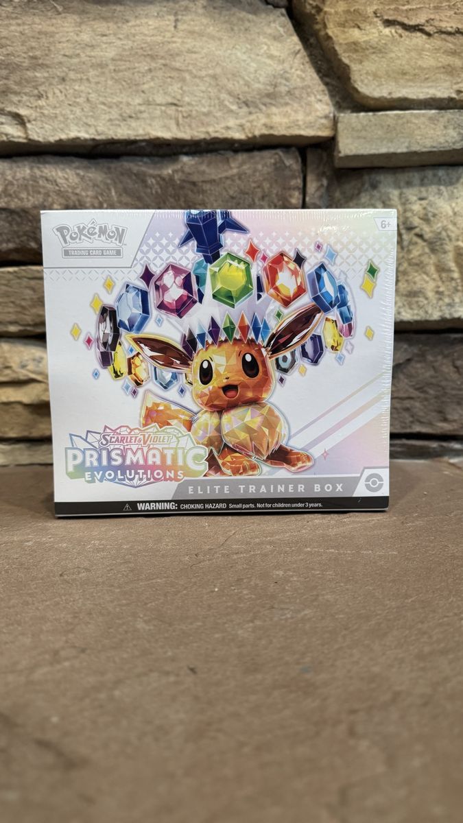 Pokémon Prismatic Evolutions Elite Trainer Box ETB Pokemon cards