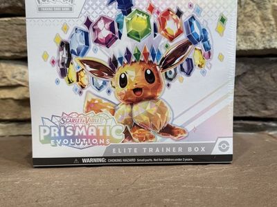 Pokémon Prismatic Evolutions Elite Trainer Box ETB Pokemon cards