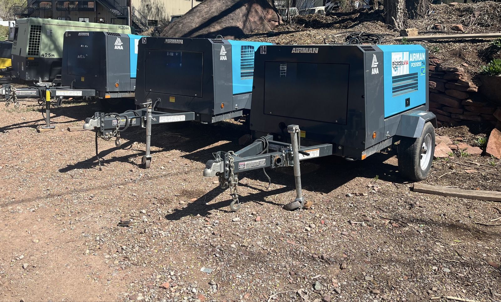 Airman 185 CFM Compressors For Sale