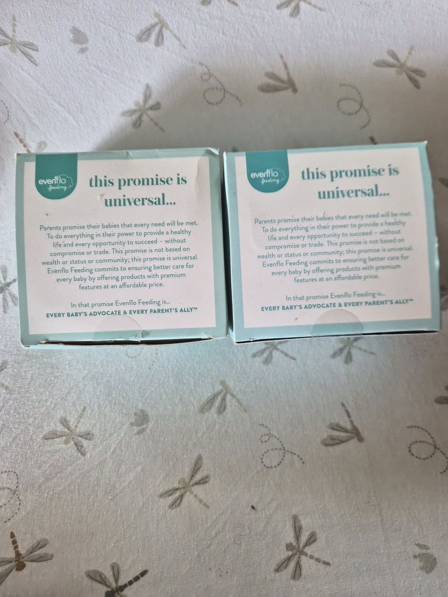 Evenflo Standard Neck Baby Bottle Nipples - New & Like New