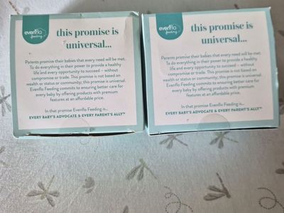 Evenflo Standard Neck Baby Bottle Nipples - New & Like New