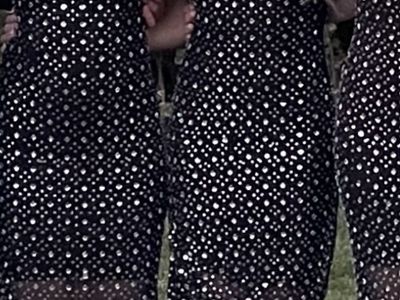 Black Long Formal Dress with Rhinestones