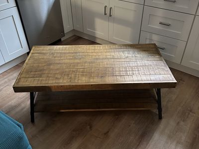 Farmhouse Style Coffee Table