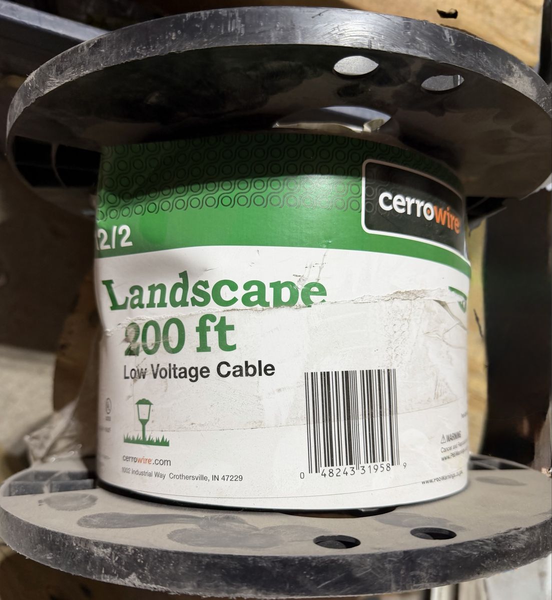 2 Rolls 12/2 Landscape Wire