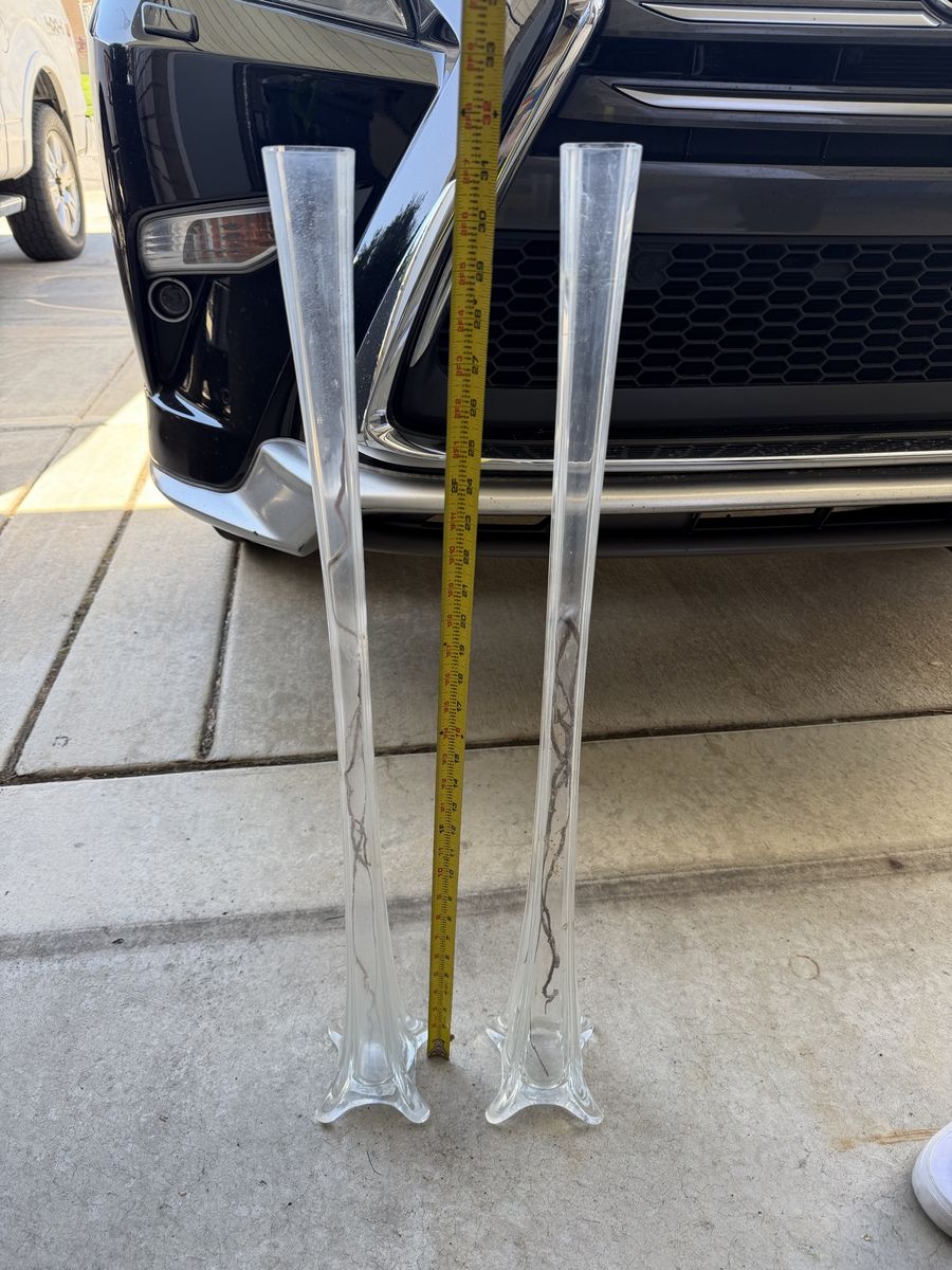 Tall Glass Vases