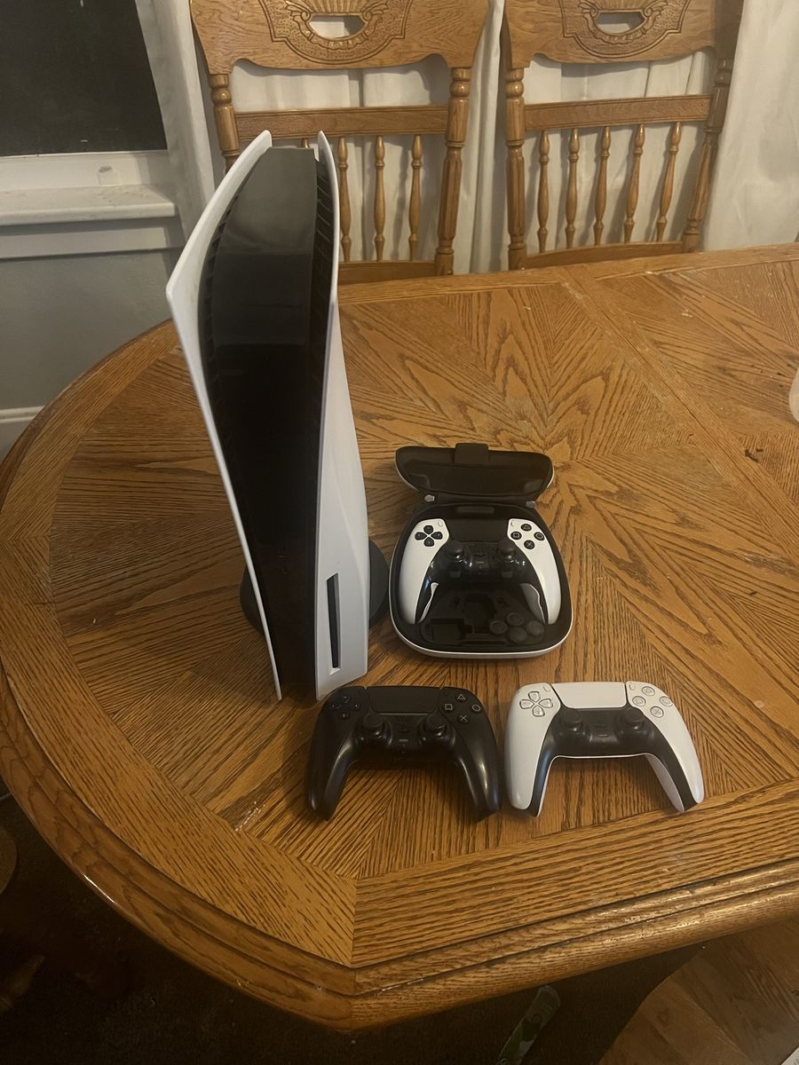 Ps5 Console With 3 Controllers