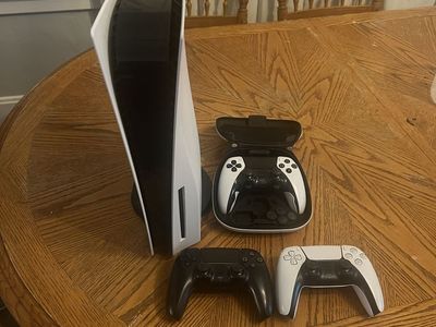 Ps5 Console With 3 Controllers