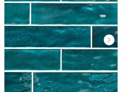 144 SF Teal Tile