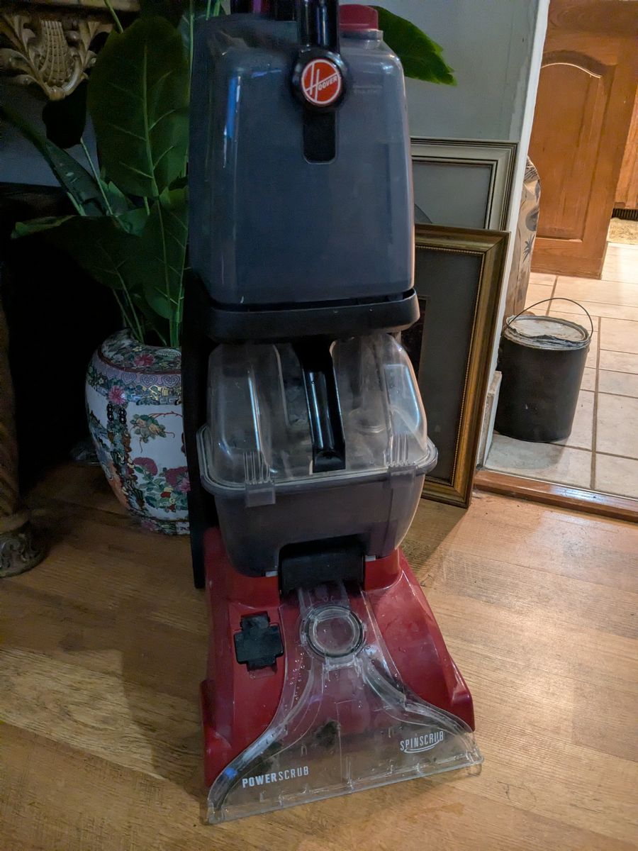 Hoover steam cleaner shampooer