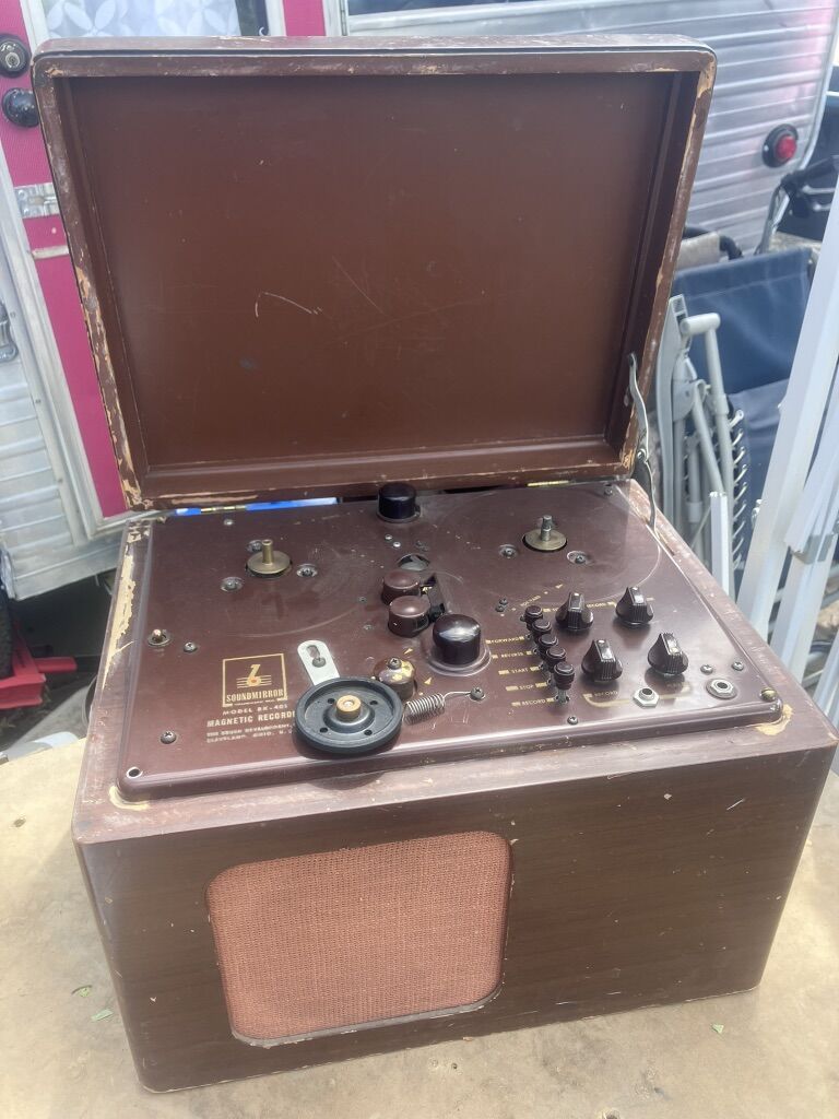 Soundmirror Reel-to-Reel Sound Recorder Circa 1947