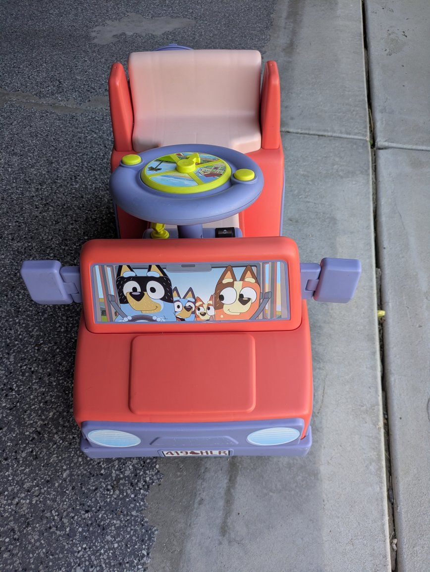 Bluey Toddler Car