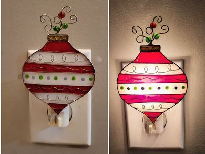 **NEW STAINED GLASS NIGHTLIGHT**