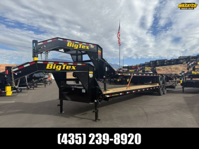 Big Tex Trailers 8.5X40 15.9K 14GN SINGLE WHEEL Flatbed Trailer