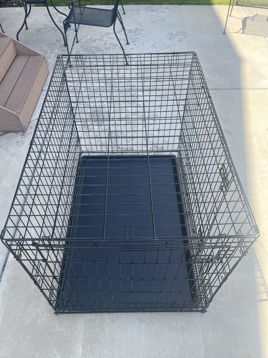 Large dog kennel
