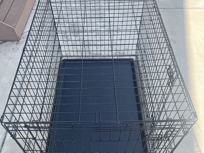 Large dog kennel