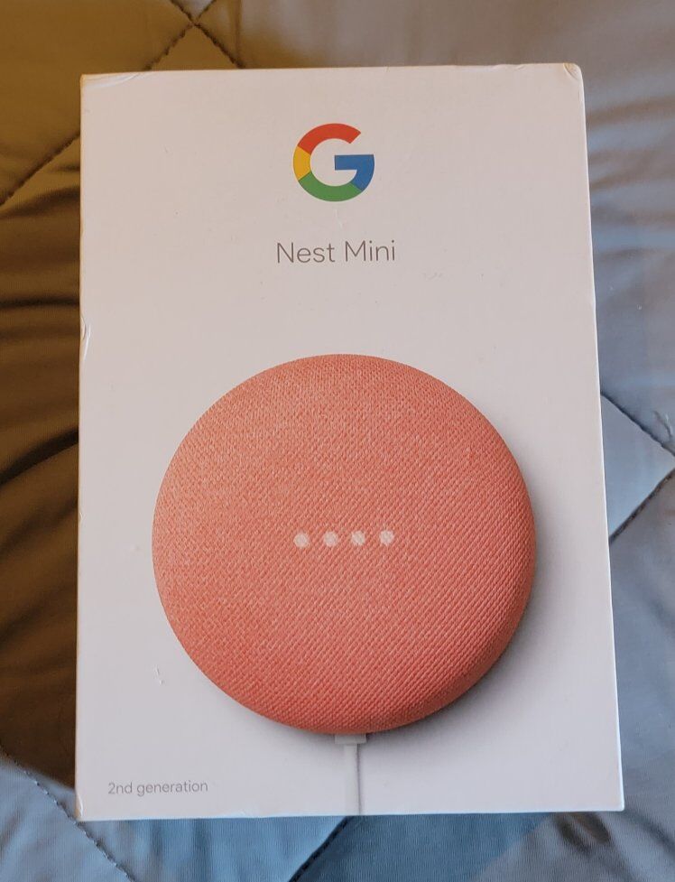 Google Nest 2nd generation Pink