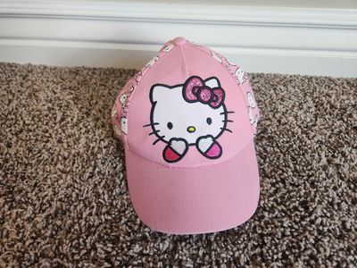 Pink Hello Kitty Baseball Cap, Youth Size