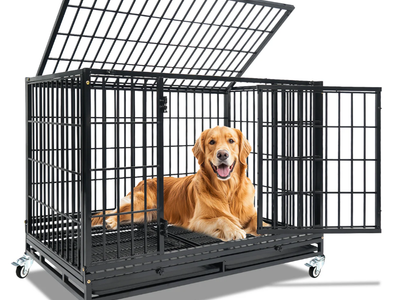 47" Indestructible Dog Crate for XL/XXL