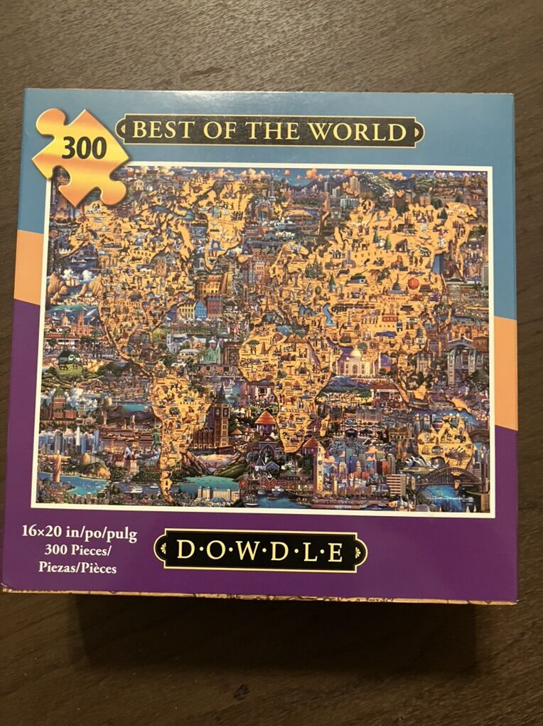 DOWDLE Best of the World 300 Piece Jigsaw Puzzle