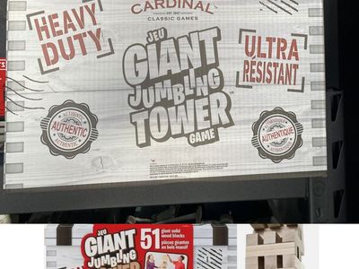 Giant Jumbling Tower Game