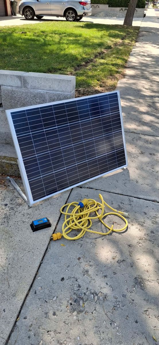 Complete RV / Trailer Setup – Weight Distribution Hitch, Solar System w/ Battery, Propane & Accessories