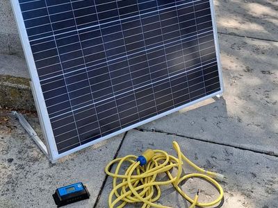 Complete RV / Trailer Setup – Weight Distribution Hitch, Solar System w/ Battery, Propane & Accessories