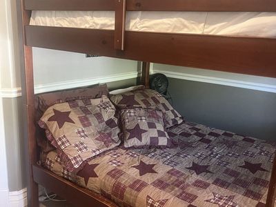 Full size wood bunk beds