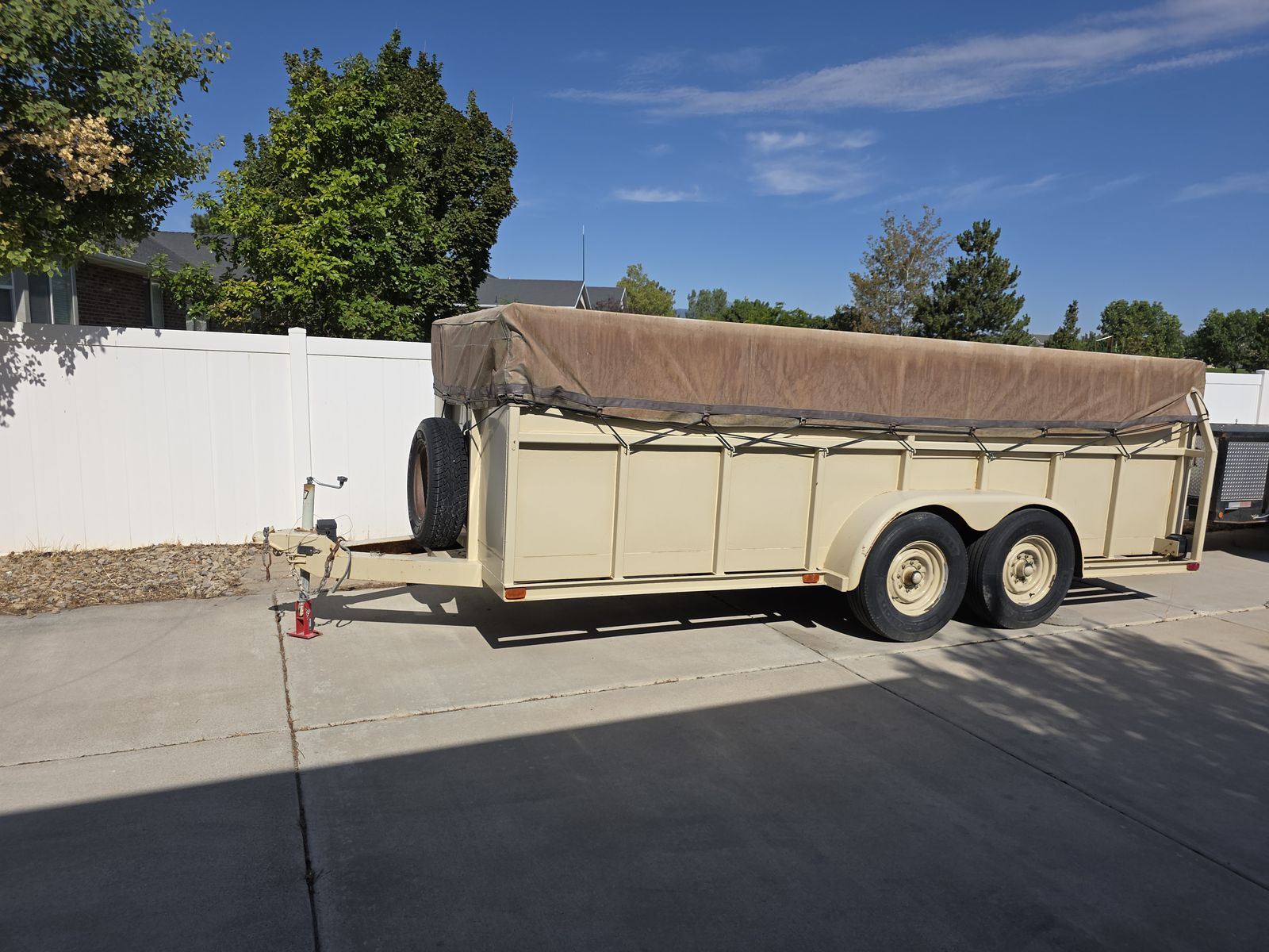 Heavy Duty Tandem Axle Trailer for sale
