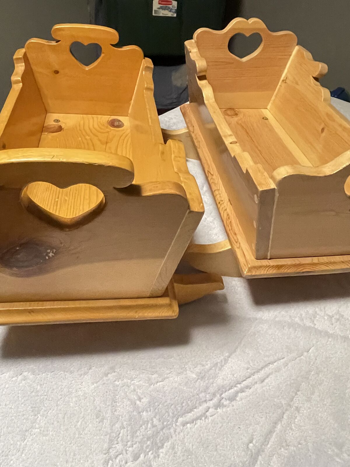 Wooden Rocking Doll Cradle(s)