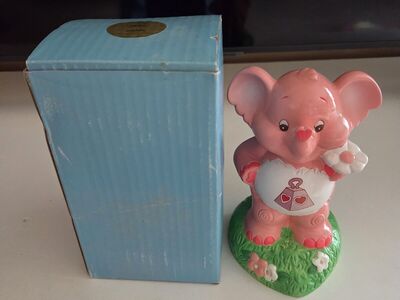 American Greetings Lotsa Heart Elephant Bank 1985