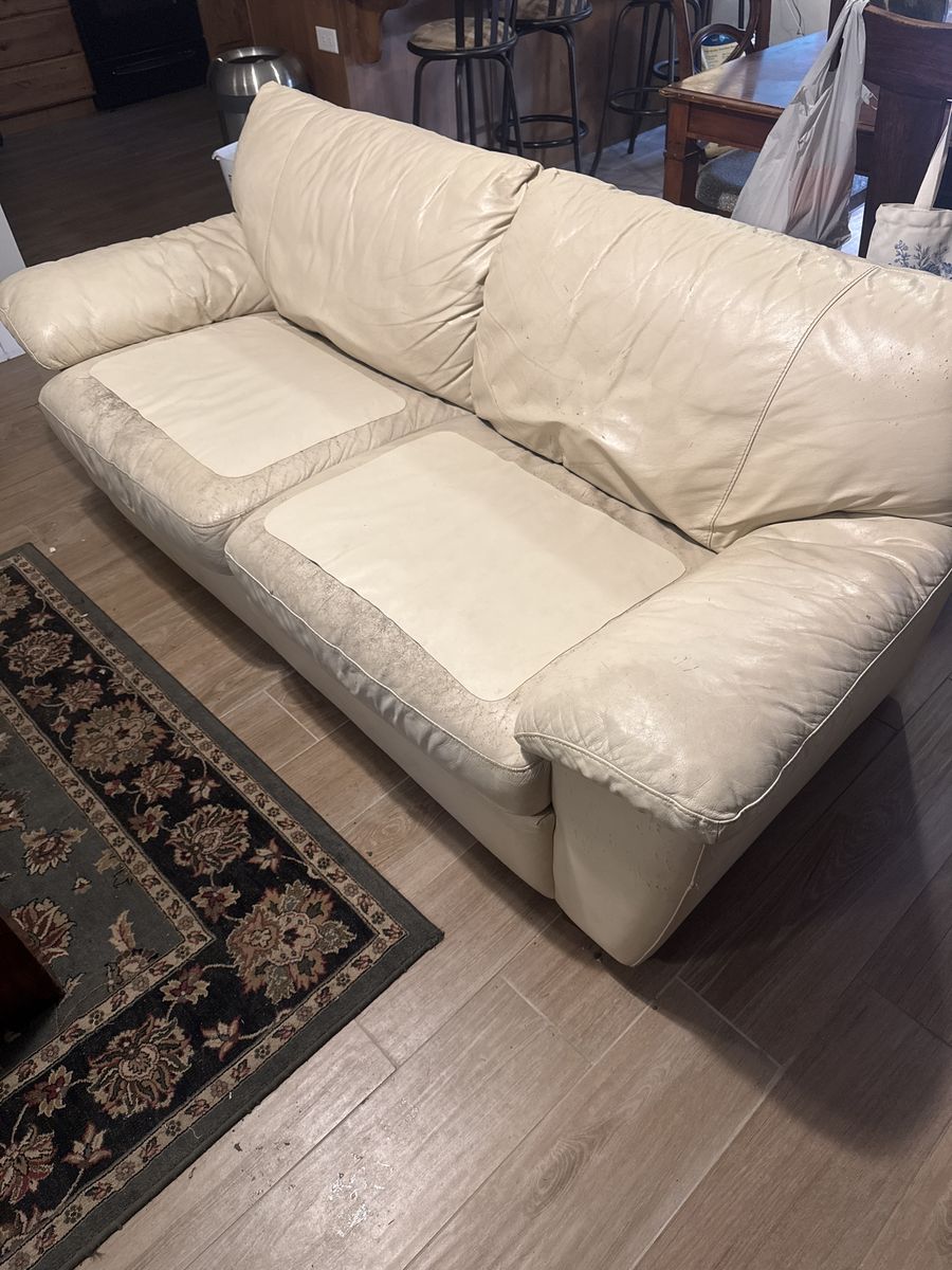 2 Couch Set, One With Pull Out Bed