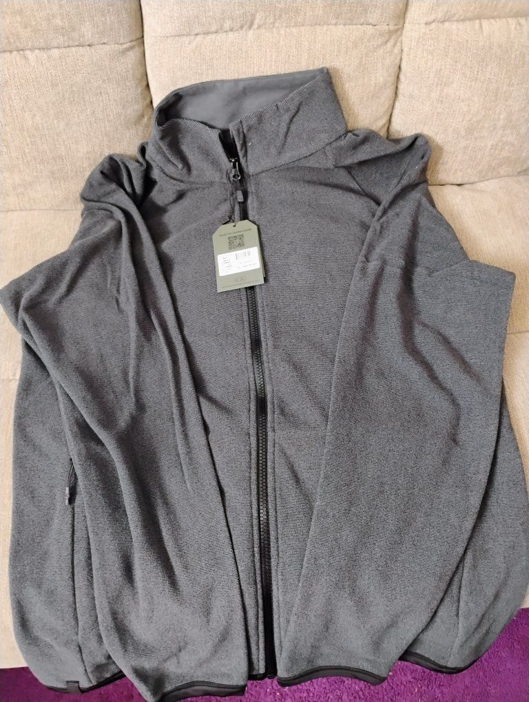 C. STRIPE MXF-1 Men's Full Zip Fleece Jacket Size L/G - New with Tags