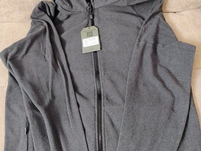 C. STRIPE MXF-1 Men's Full Zip Fleece Jacket Size L/G - New with Tags