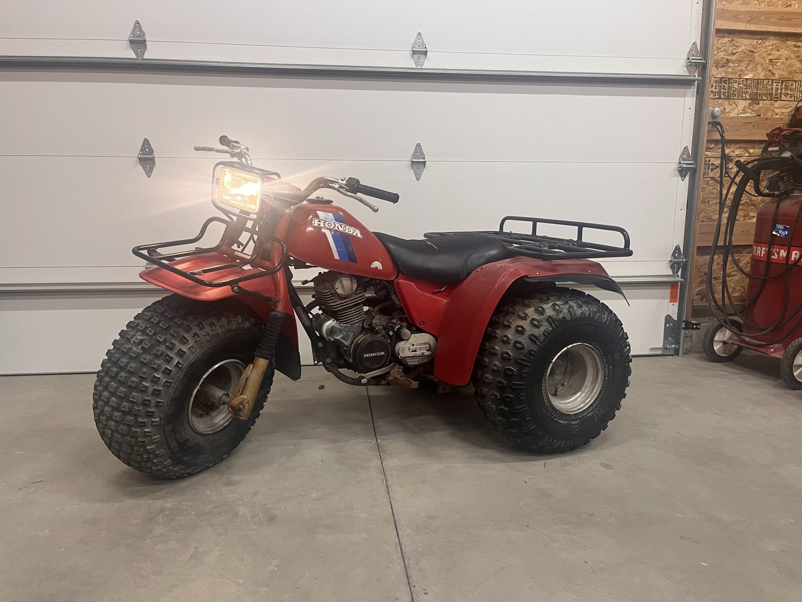     ATC 250 Big Red 3-Wheeler 1984