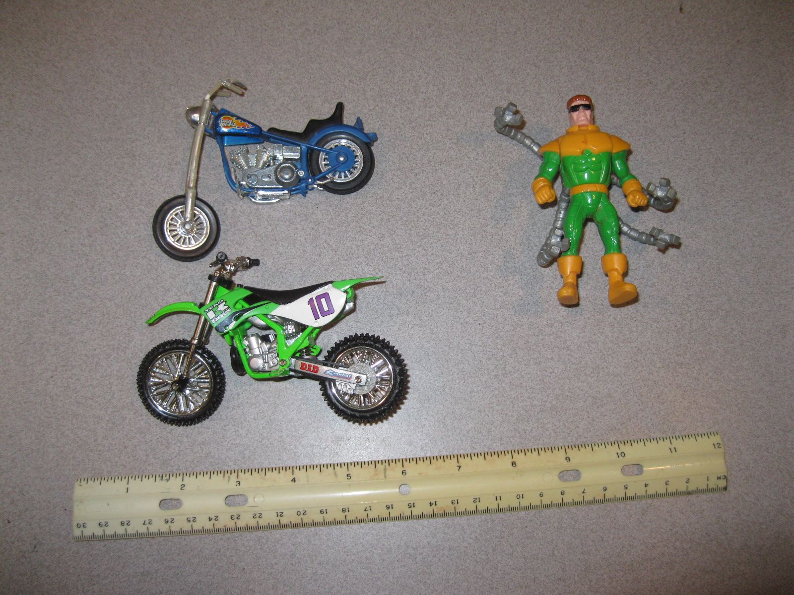 Doc Ops, Harley Davidson and Kawasaki Toys
